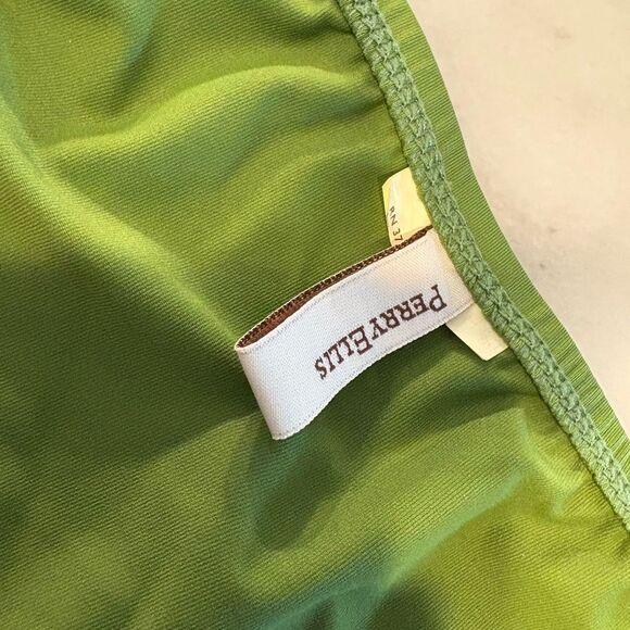 Perry Ellis Green Bikini with Tie Details - Picture 3 of 9